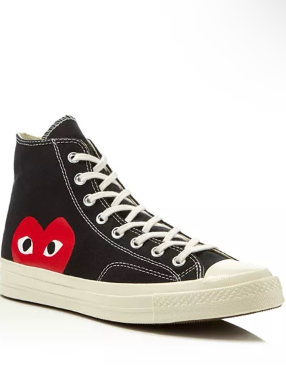 Converse Play Comme des Garçons Chuck Taylor High Top Men 3.5 Women 5.5 Sneakers
